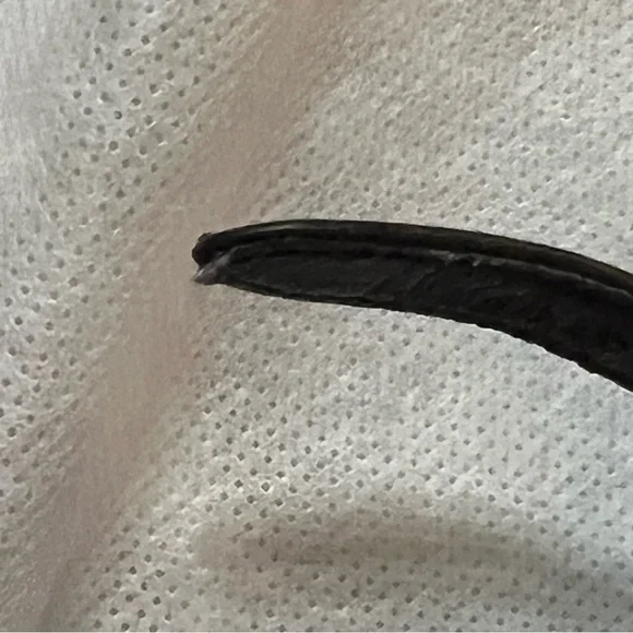 Vintage MIKIMOTO 5P Pearl Double Tour Wrap Bracelet Watch Black Leather Band - Picture 5 of 11